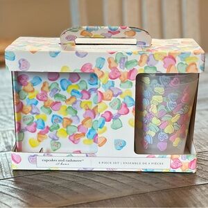 Cupcakes & Cashmere Valentine’s Day Conversation Hearts 8 pc Set